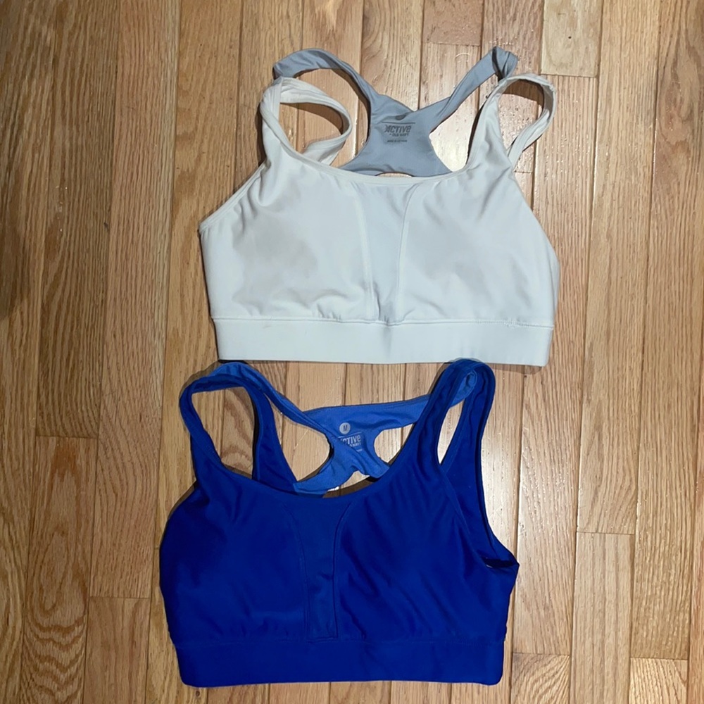 Old Navy sports bras.